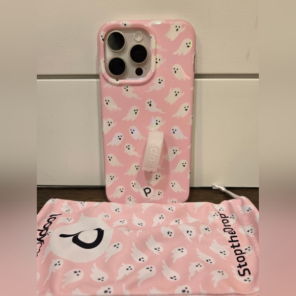 Loopy Case Other - Loopy Case Pink Ghost Design